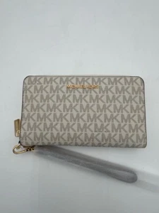 MICHAEL KORS JET SET VANILLA FLAT CASE (CC2000344) - Picture 1 of 4