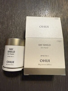 O HUI Day Shield Sun Powder SPF50+ PA+++ 20g + Puff #02 Beige K-Beauty - Picture 1 of 5