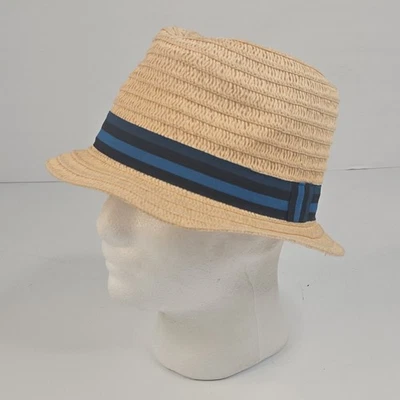 Sombrero Bucket Old Navy Gorra Azul Multi Tira Paja Tamaño Pequeño-Mediano Foto 1 de 4