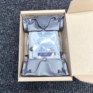 BRAND NEW WD PURPLE WD40PURZ-85AKKY0 4TB 3.5" SURVEILLANCE HARD DRIVE 5400RPM - Photo 1/7