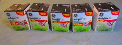 Foco halógeno GE (LOTE de 5) exterior 90 vatios 20759 4 años 1310 lúmenes 6000 horas Foto 1 de 4