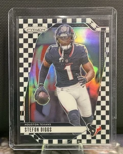 2024 Panini Prizm - Stefon Diggs - Black & White Checkerboard Prizm #114 - Picture 1 of 3