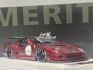 1:18 Rare !! IVY Merit Ferrari Ferrari F40 LBWK LB Works Zero Fighter Resin New - Imagen 1 de 11