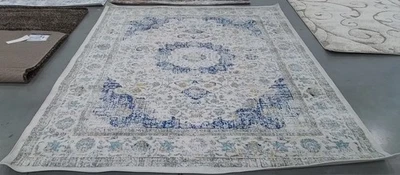 Alfombra Mancha Trasera Marfil/Azul 8'-0" x 10'-0", Precio Reducido 1172791847 EVK220C-8 Foto 1 de 4