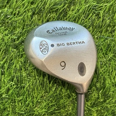 "Madera derecha Callaway Big Bertha Divine Nine 9 con eje flexible firme de grafito RCH 90 41""" Foto 1 de 4
