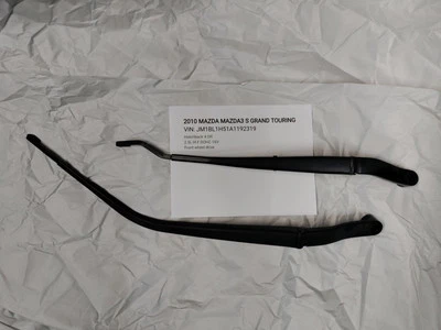 Mazda 3 2010 2011 2012 2013 par de brazos limpiaparabrisas delantero izquierdo + derecho Foto 1 de 4