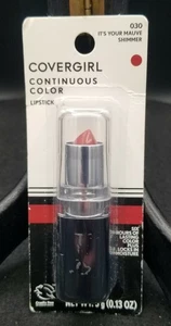 COVERGIRL Continuous Color Lipstick 030 It's Your Mauve Shimmer 0.13 oz - Picture 1 of 2