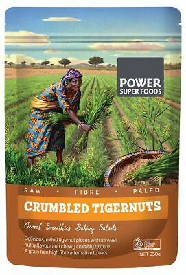 Power Super Foods Organic Crumbled Tigernuts 250g • 23.95$
