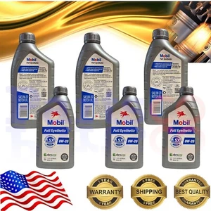 Motor Oil 0W20 Full Synthetic Mobil 6 Quarts in a Case - Picture 1 of 6