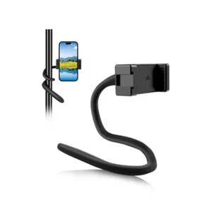Silikon Flexible Clip Halterung Halter mit Handy Klemme für iPhone 16/Sumsung/Huawei - Bild 1 von 8
