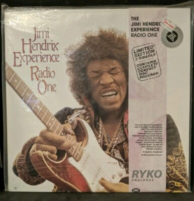 Jimi Hendrix Experience Radio One Ryko Analogue RALP-0078-2 OBI Clear Vinyl New — 第 1/2 张图片