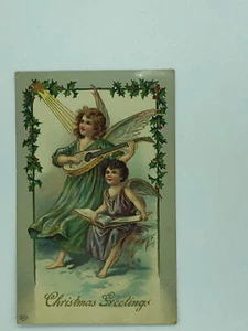 Vintage Christmas 1912 Post Card - Picture 1 of 3