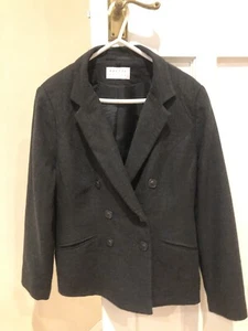 Precis Petite ladies jacket/ blazer dark grey Size 12 - Picture 1 of 12