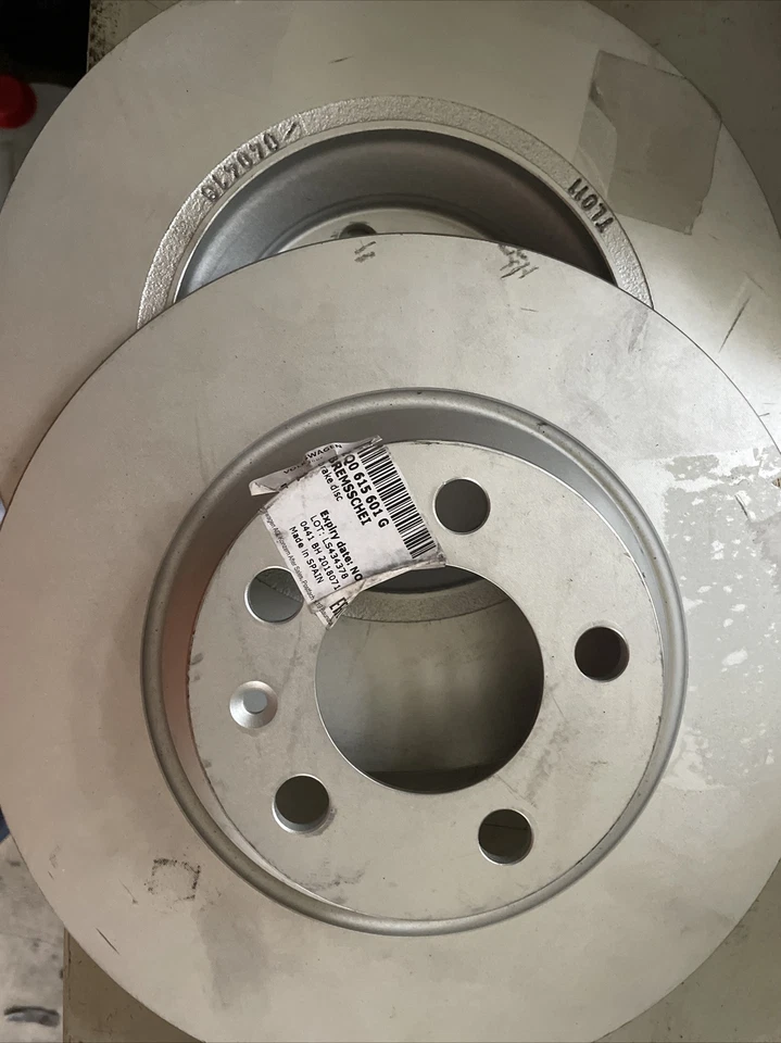 Kit 2x dischi freno Originali  Posteriore per AUDI A1 VW POLO AW1 2q0651601g - Immagine 1 di 1