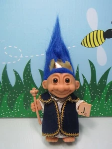 SCRABBLE KING - 5" Russ Troll Doll - NEW STORE STOCK w/SCRABBLE TOKEN ADDED - Picture 1 of 3