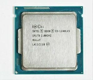Intel Xeon E3-1240L V3 2GHz 4C 8T Cach 25W LGA 1150 DDR3 DDR3L1333/1666 - Picture 1 of 1