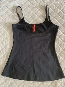 Spanx Open Bust Cami Black Size 1X Shapewear Holiday Party Valentine Mother - Picture 1 of 5