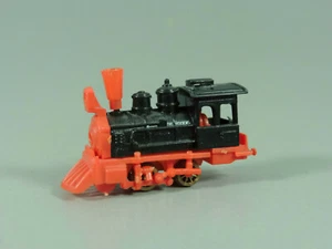 LOKS: Westernloks 1987 - Lok mit kleinem Schornstein und Rädchen (schwarz/rot) - Picture 1 of 1