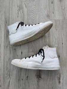Converse | Chuck Taylor's All-Star White Vinyl Grunge Hi-Top Sneaker | HERREN 11 - Bild 1 von 8