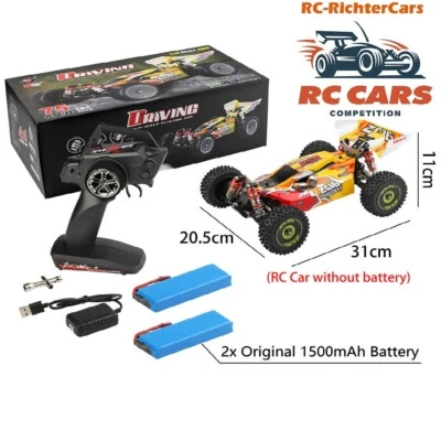 WLtoys 144010 RC Cars Geländewagen, 1/14 High Speed ferngesteuertes Auto 75km/h - Bild 1 von 4