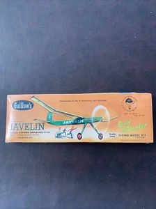 GUILLOWS 603 JAVELIN BALSA FLYING MODEL KIT. FACTORY SEALED - Picture 1 of 6