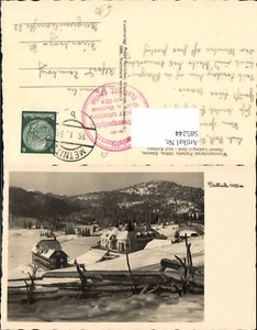 585244,Foto Ak Flattnitz Glödnitz Winteransicht Kurhaus - Picture 1 of 1