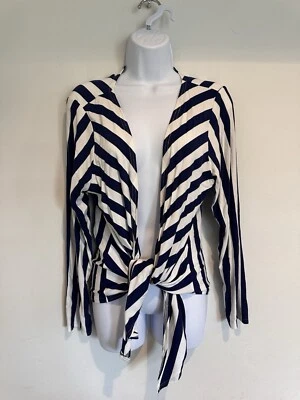 Blusa maternidade feminina Liz Lange grande frente amarrada manga longa - Imagem 1 de 4