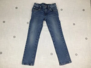 Gap Kids Skinny Stretch Adjustable Waist Medium Blue Denim Jeans Boys Sz 8R - Picture 1 of 9