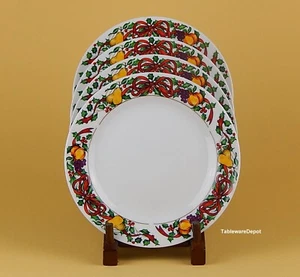 Gibson, 12 DAYS OF CHRISTMAS, Set/s of 4 Salad Plates, SUPERB+ Condition! - Picture 1 of 3