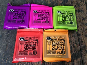 3 sets Ernie Ball Electric Guitar Strings Slinky Nickel Wound Cheapest on Ebay - Picture 1 of 7