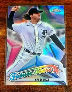 2022 Topps Chrome Casey Mize Future Stars #FS-15 - Picture 1 of 2
