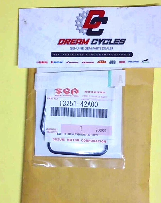 Junta tórica cámara flotante Suzuki 1994-1995 DR125 1987-2000 DR200 13251-42A00 NUEVO DE STOCK Foto 1 de 1