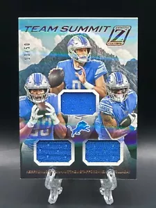 Toppe triple Stafford, Johnson, Golladay 2020 Zenith Team Summit /50 Lions - Foto 1 di 2