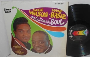 1968 Jackie Wilson & Count Basie LP Manufacturers Of Soul NM / Ex in Shrinkwrap - Picture 1 of 2