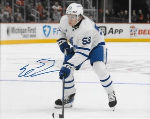 Signed Easton Cowan Toronto Maple Leafs Autographed 8x10 Photo #1 Original - Picture 1 of 2