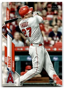 2020 Topps Update Mike Trout Los Angeles Angels #U-292 - Picture 1 of 2