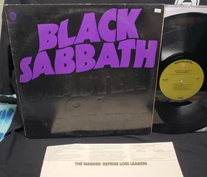 Black Sabbath Master of Reality Original 1971 Warner Bro 1st FIRST PRESS GREEN - Picture 1 of 14