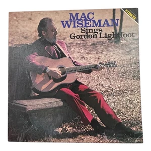 Mac Wiseman Sings Gordon Lightfoot - CMH Records Vinyl LP - Imagen 1 de 4