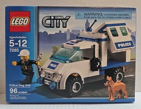LEGO City 7285 POLICE DOG CANINE UNIT K9 Complete Resealed Bags 