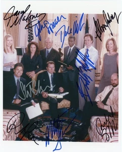 West Wing Cast - Signed Photograph + COA - Picture 1 of 2
