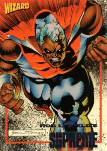 1993 Wizard Magazine Image Series II #05 Supreme - Foto 1 di 2