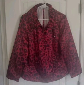 Giacca leggera donna Chicos Weekend stampa animalier vibrante taglia 2  - Foto 1 di 4