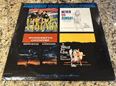 THE VIKINGS, NEVER ON SUNDAY, WONDERFUL COUNTRY, I WANT TO LIVE LP ASCOT UM13501 - Image 1 of 4