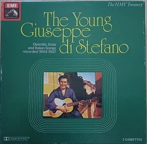 HMV Treasury Young Giuseppe Di Stefano Operatic Arias & Italian Songs Cassette - Picture 1 of 2