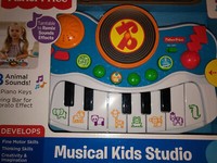 fisher price musical kids studio