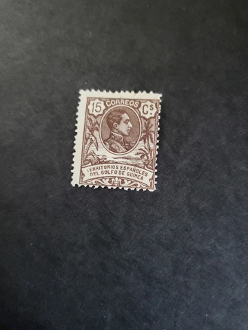 Stamps Spanish Guinea Scott 89 hinged Cover