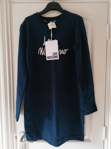 Abito maglione lungo Love Moschino taglia media US 8 UK 12
