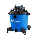 NEW Cleva VOC1210PF Canister Vacuum Cleaner VM Wet Dry 12Gal 5HP
