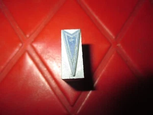 Bloque de impresoras pequeñas vintage con logotipo de PONTIAC ARROW de metal y madera años 60 - Imagen 1 de 2