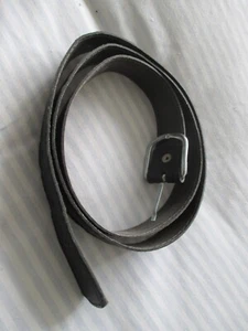 Vintage Black Belt - Picture 1 of 2